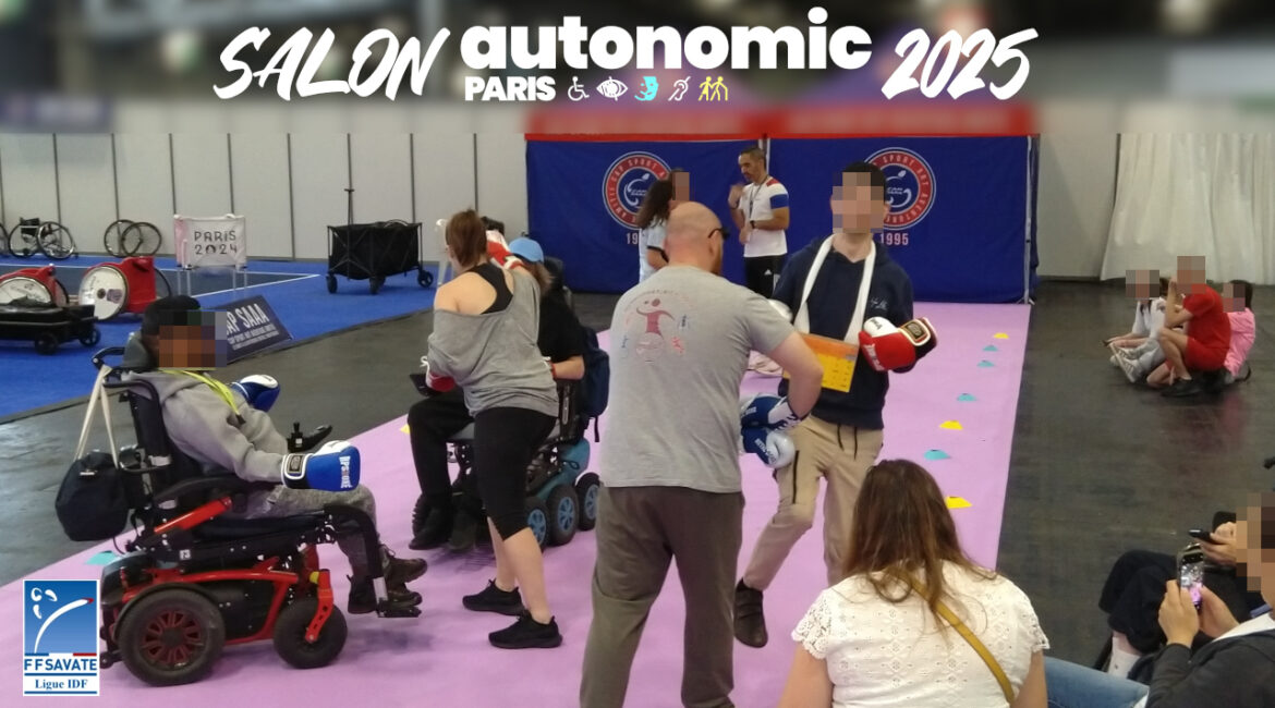 la ligue savate boxe française et da idf au salon autonomic