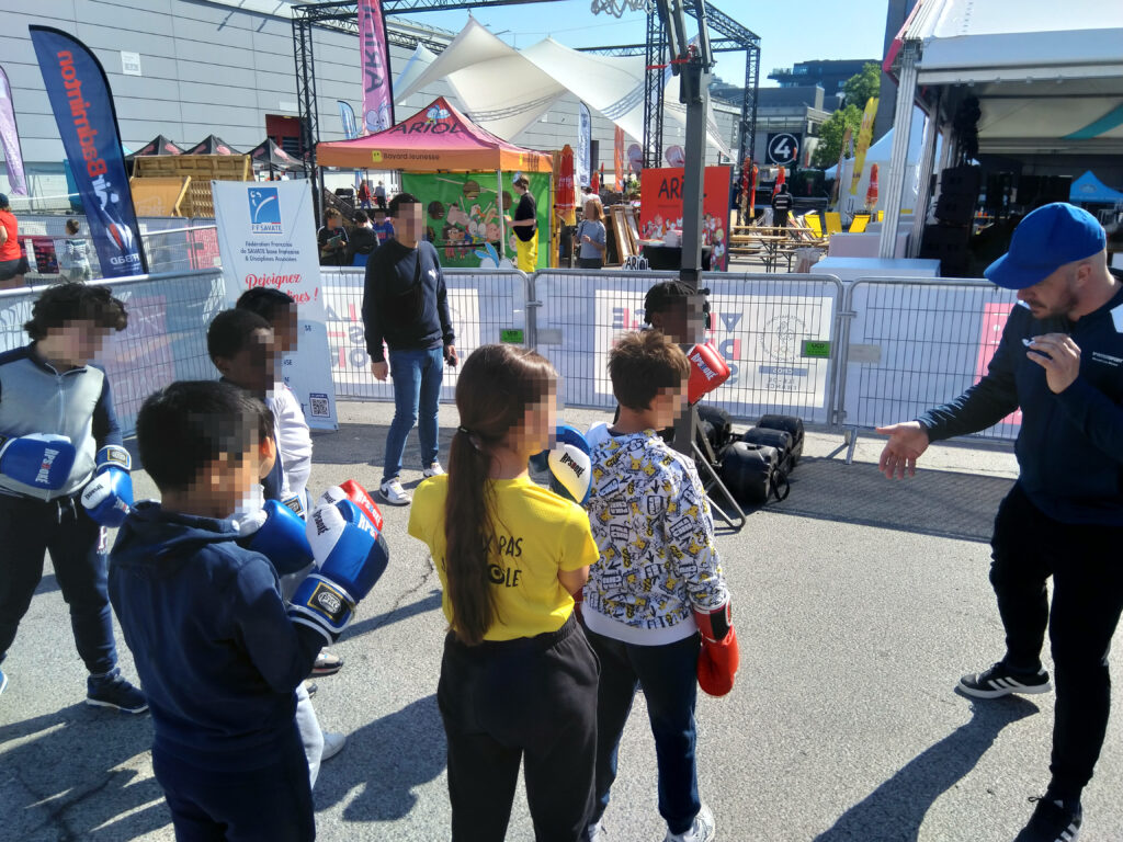 foire de paris 2025 ligue idf savate boxe française