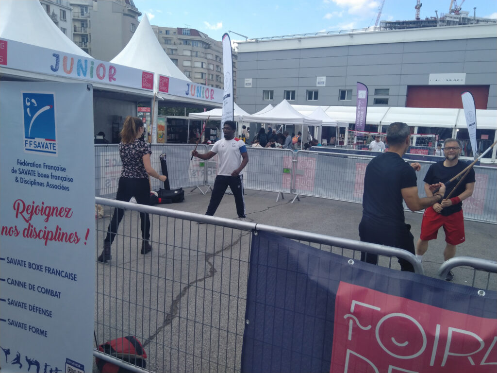 foire de paris 2025 ligue idf savate boxe française